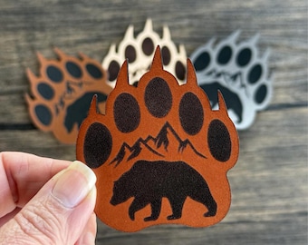 Bear Paw Mountain Patch - Choose Your Color