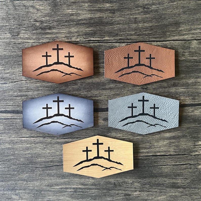 Calvary Christian Patch - Choose Your Color - Etsy