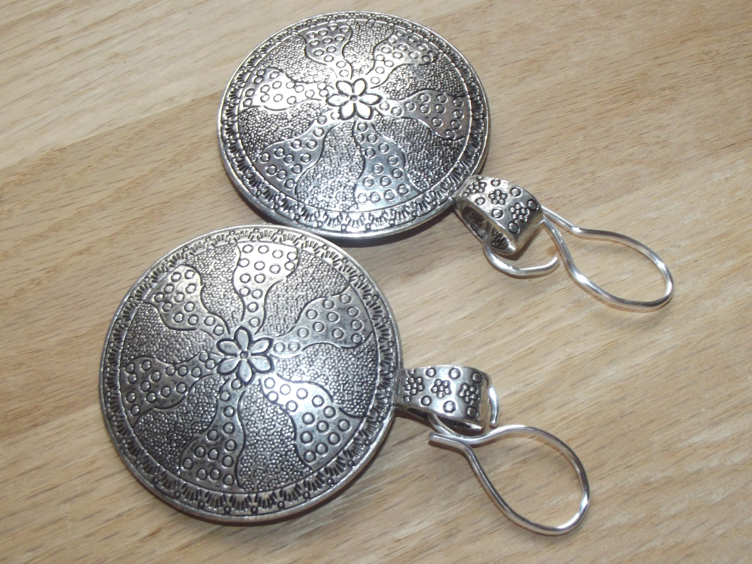 Viking Apron Dress Brooch Set 3l X 2 1/4w Smokkr Etsy