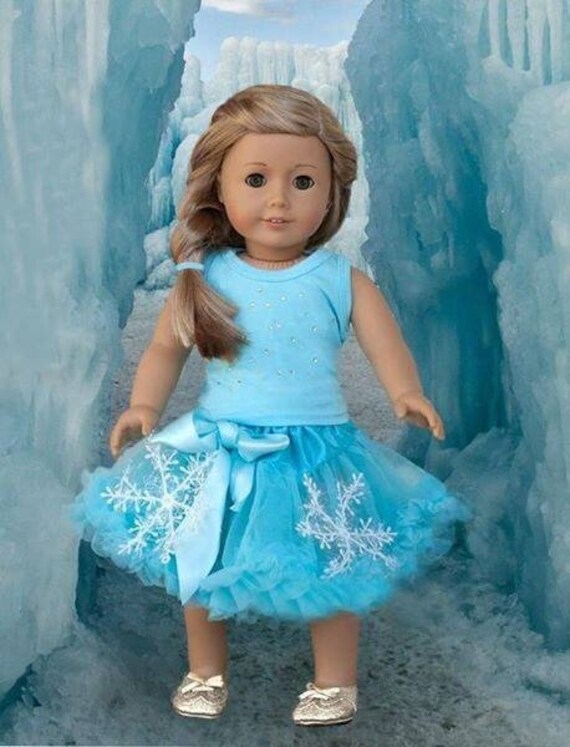 Frozen Elsa Inspired 2pcs Set Fits American Girl Doll Etsy