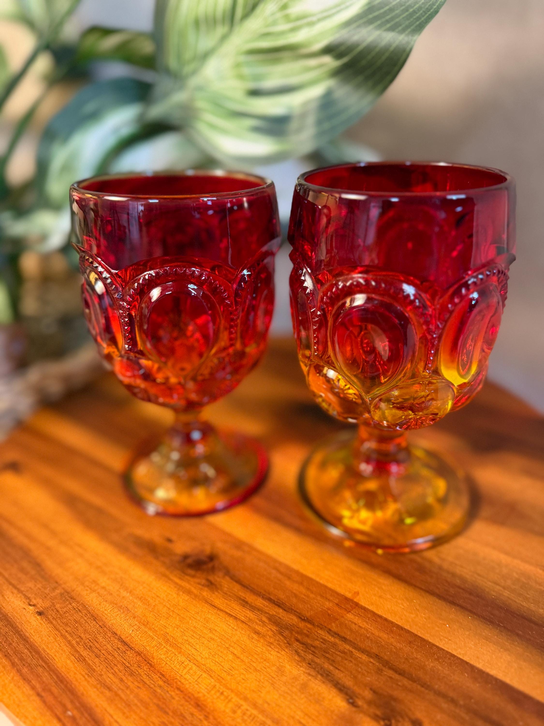 Vintage Antique Moon and Stars Glassware - Etsy