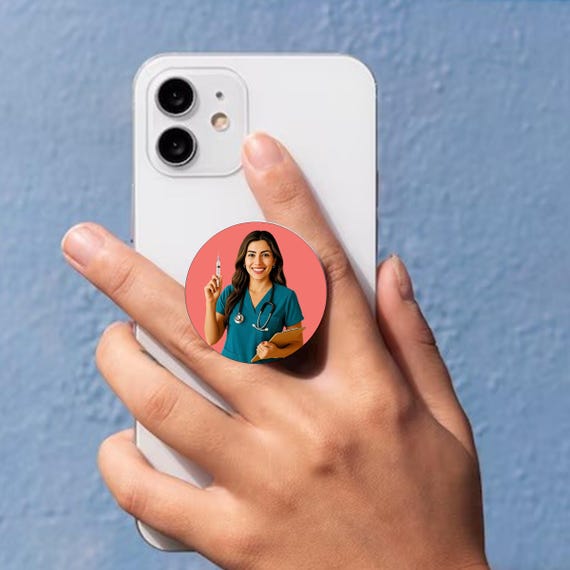 Custom Photo Phone Grip: Personalized Phone Stand