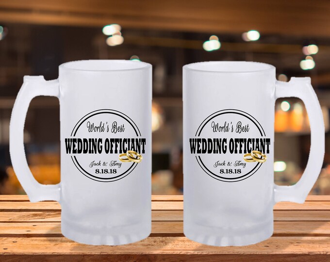 Officiant, Pastor, Groomsmen Gift Idea - , Guy Gift Idea, Wedding Party Gifts, Portrait Gift Idea, Grooms Gift Idea