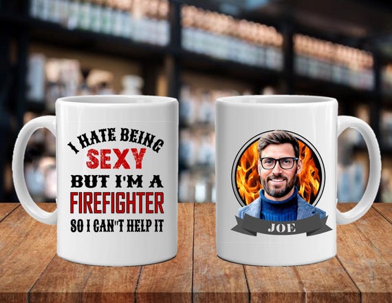 Unique Handcrafted Personalized Gift, Fireman, Police, Boss, Teacher, Retirement, Christmas, Parent, Doctor, Photo Mug