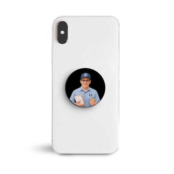 Custom Photo Phone Grip: Personalized Phone Stand Holder
