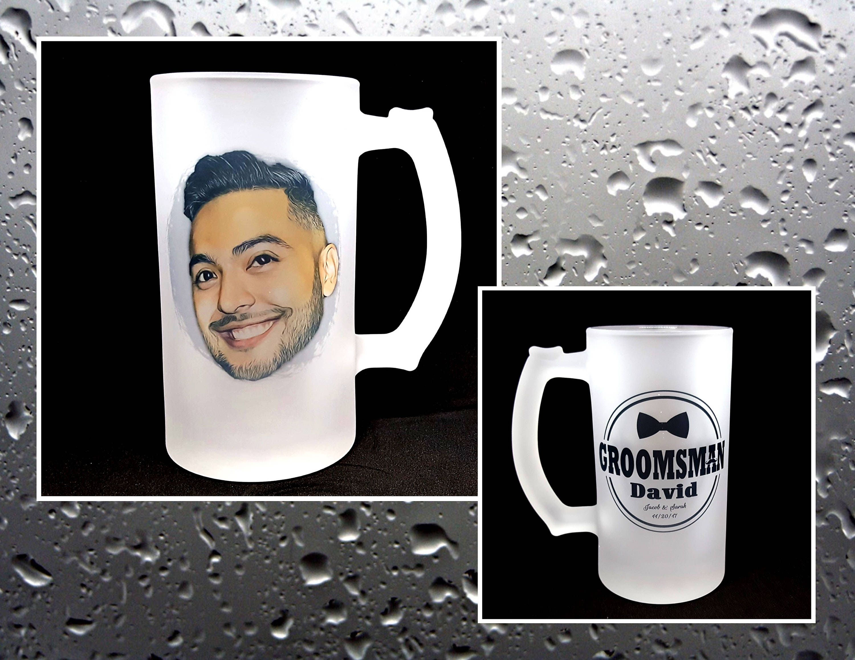 Frosted Stein Mug Groomsman Gift Ideas Guy's Gift Idea Etsy