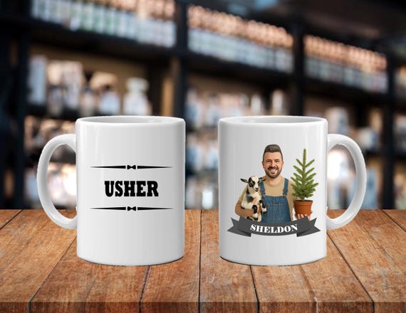 Personalized Caricature Groomsmen Beer Stein, Custom Groomsman Mug, Best Man Gift, Wedding Party Gift, Funny Beer Mug, Groom Gift