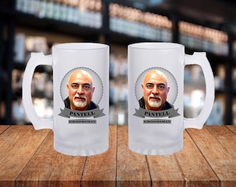 Groomsmen Gift Idea - German Style Stein Mug, Guy Gift Idea, Wedding Party Gifts, Portrait Gift Idea, Grooms Gift Idea