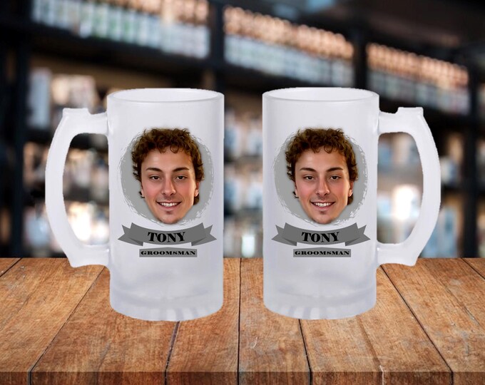 Groomsmen Gift - Personalized Caricature Mug for Groomsmen, Perfect Wedding Favor and Keepsake