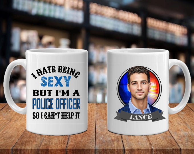Unique Handcrafted Personalized Gift, Fireman, Police, Boss, Teacher, Retirement, Christmas, Parent, Doctor, Photo Mug