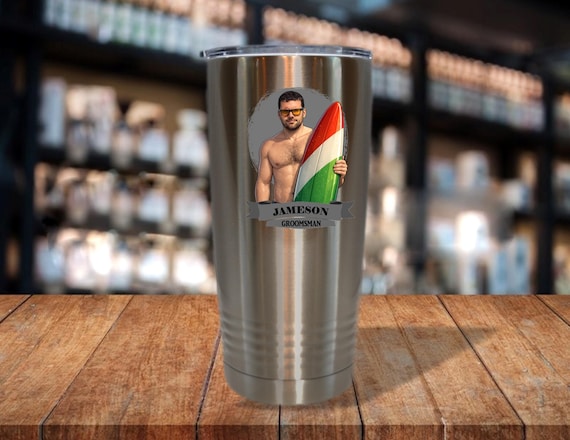 Personalized Caricature Groomsmen Beer Stein, Custom Groomsman Mug, Best Man Gift, Wedding Party Gift, Funny Beer Mug, Groom Gift