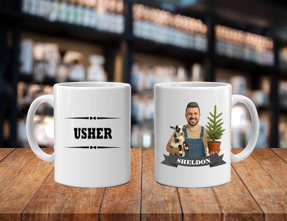 Personalized Caricature Groomsmen Beer Stein, Custom Groomsman Mug, Best Man Gift, Wedding Party Gift, Funny Beer Mug, Groom Gift