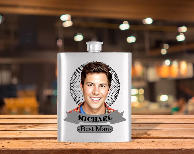 Groomsmen Gift Idea - German Style Stein Mug, Guy Gift Idea, Wedding Party Gifts, Portrait Gift Idea, Grooms Gift Idea