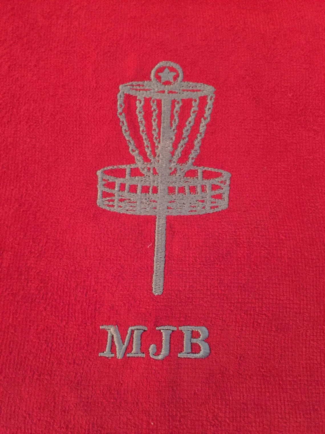 Custom Embroidered Monogrammed Disc Golf Basket Towel With or Etsy