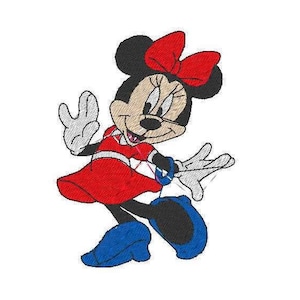 Minnie Mouse Girl Bordüre - Instant Download