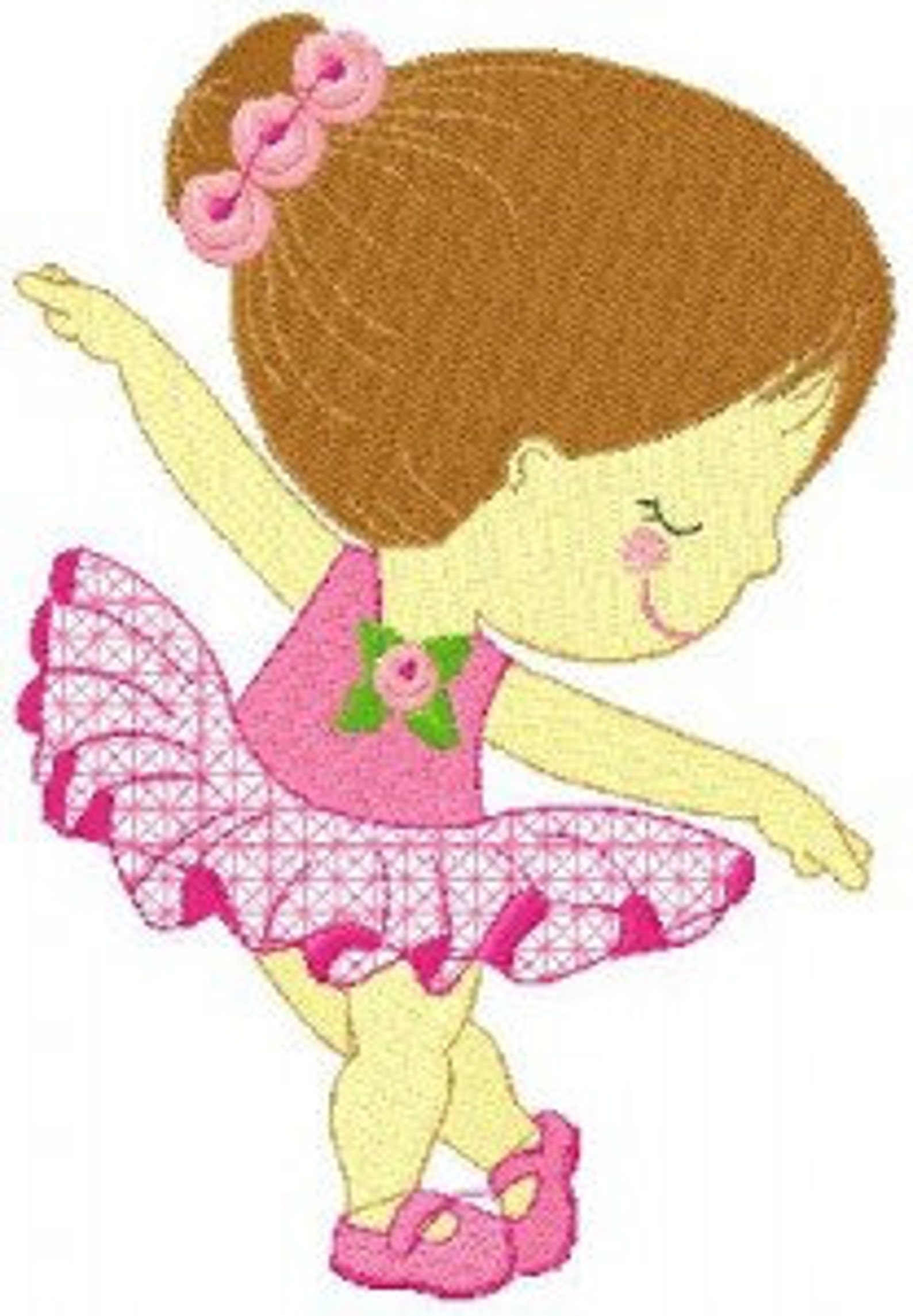 Ballet Ballerina Embroidery Designs Machine Embroidery Etsy
