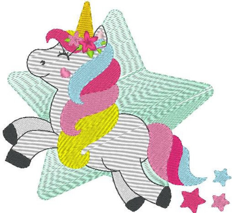 Unicorn Machine Embroidery Designs