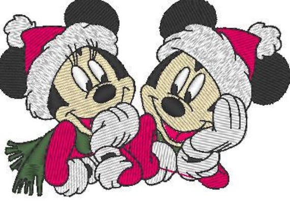 Disegni Di Natale Topolino.Download Immediato Di Natale Topolino E Minnie Mouse Macchina Etsy