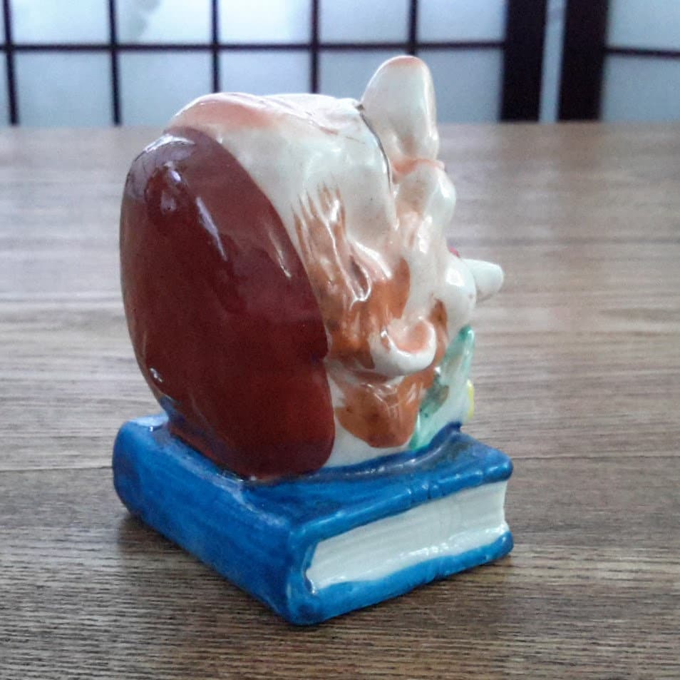 Vintage Made in Japan Ceramic ''smoker'' Ashtray Incense Burner