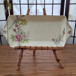 Vintage Paragon England ‘’Princess Margaret Rose’’ Rectangular Porcelain Serving Tray