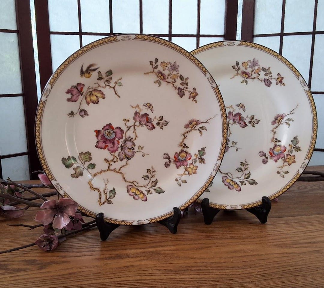 Vintage Made in England Wedgwood Pair of ''swallow'' R4467 Pattern 8.25 ...
