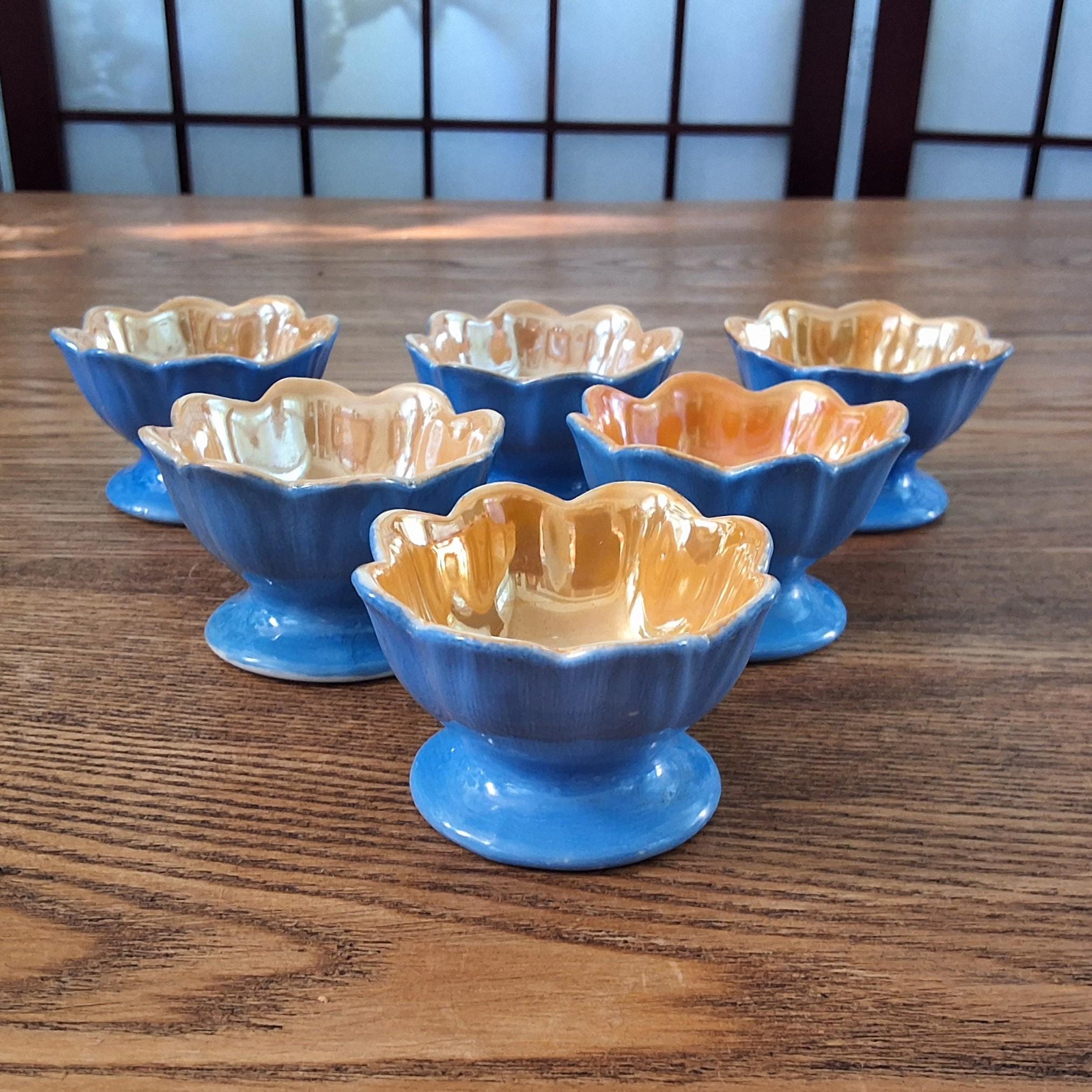 Vintage Made in Japan Noritake Morimura Set of Six (6) Lusterware