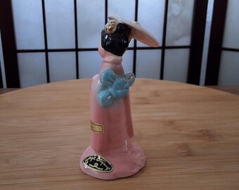 Vintage JOSEF ORIGINALS Little Lady With Umbrella ~ Pink
