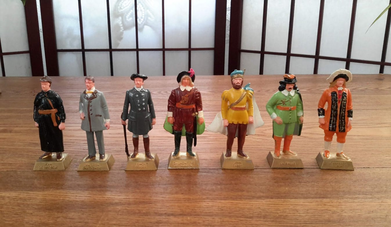 Lipton ダンシングフィギュア Lipton Tea Premium ''famous Canadian Figures'' - 3 Left Sold