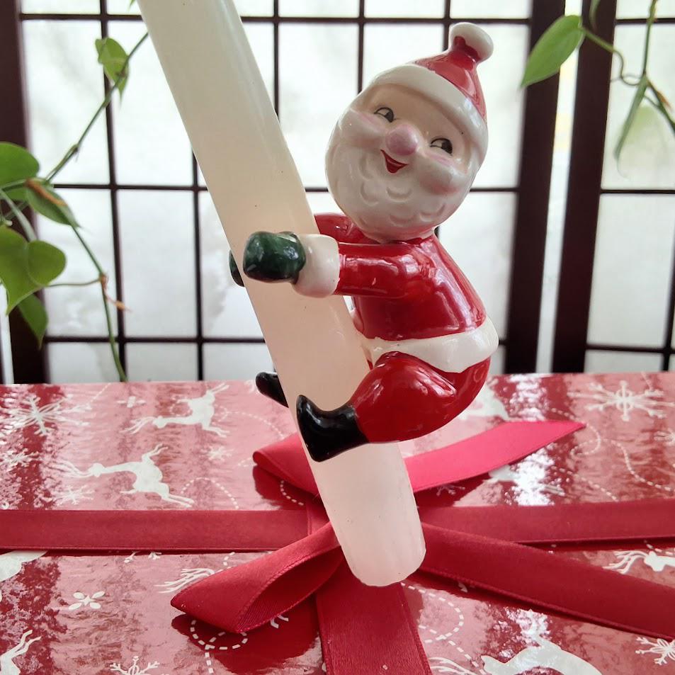Vintage Made in Japan Holt Howard 1958 Santa Ceramic Figurine