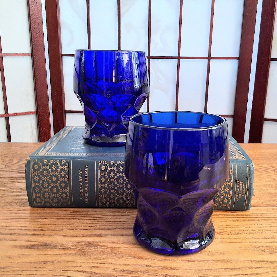 Anchor Hocking Cobalt Blue Glassware - Etsy