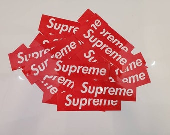 supreme box logo etsy