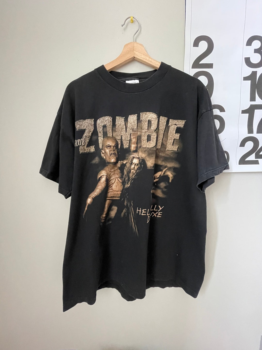 Vintage ROB ZOMBIE hellbilly Deluxe Tour 98 T-shirt XL - Etsy