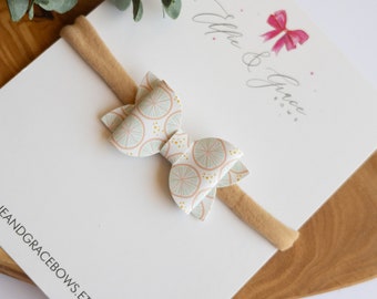 Summer Fruit 2 Inch Baby Bow Headband