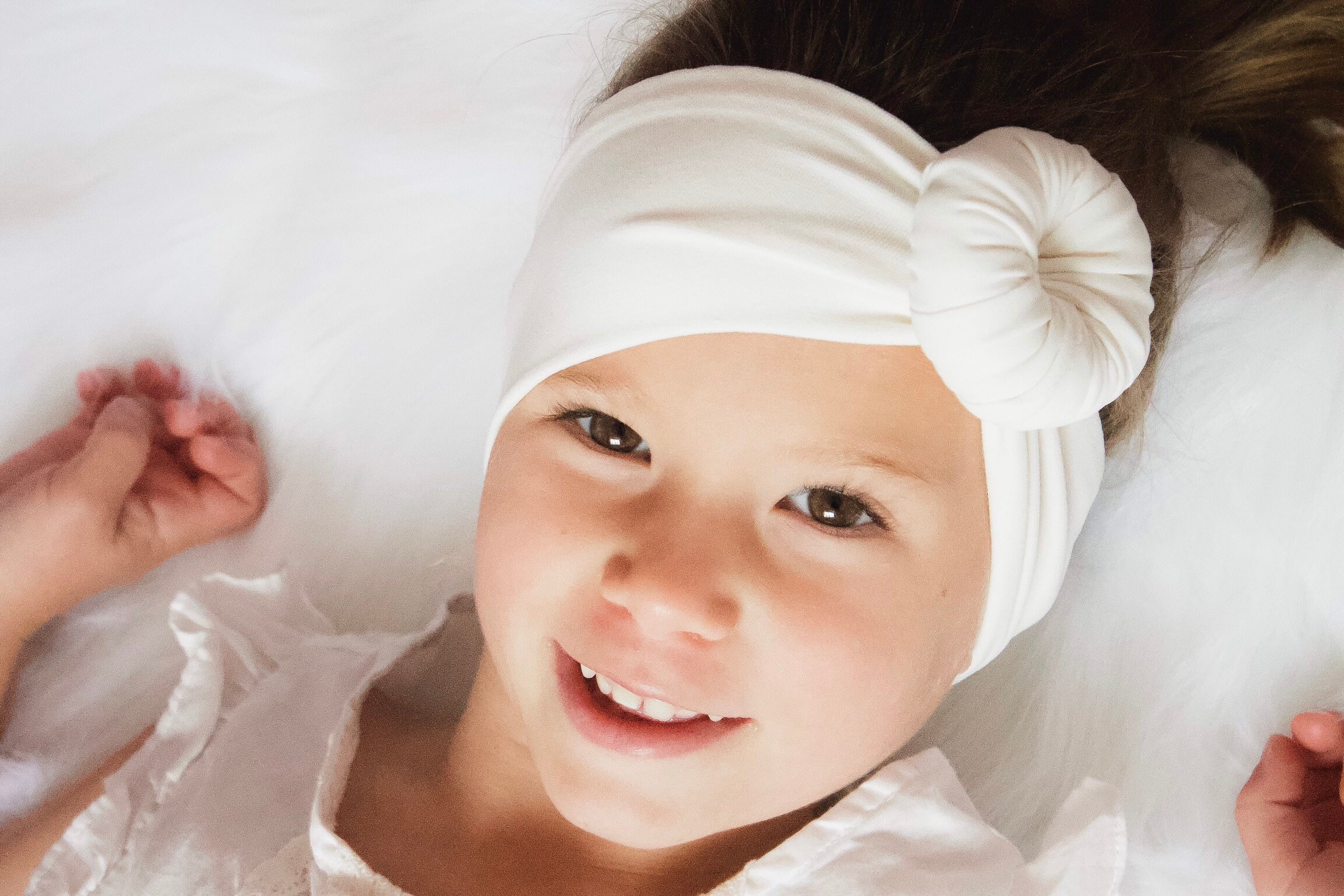 baby hair knot headband