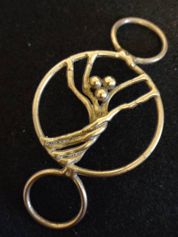 Bronze Hair Slide with Stick - image 3