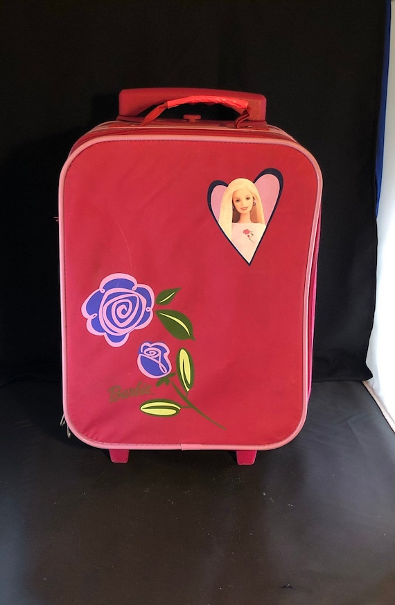 Retro Barbie Luggage, Barbie Doll Image, Carry-On