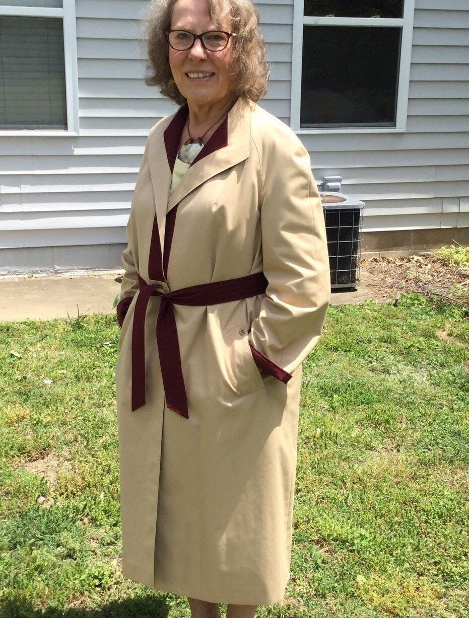Reversible Trench Coat - Etsy