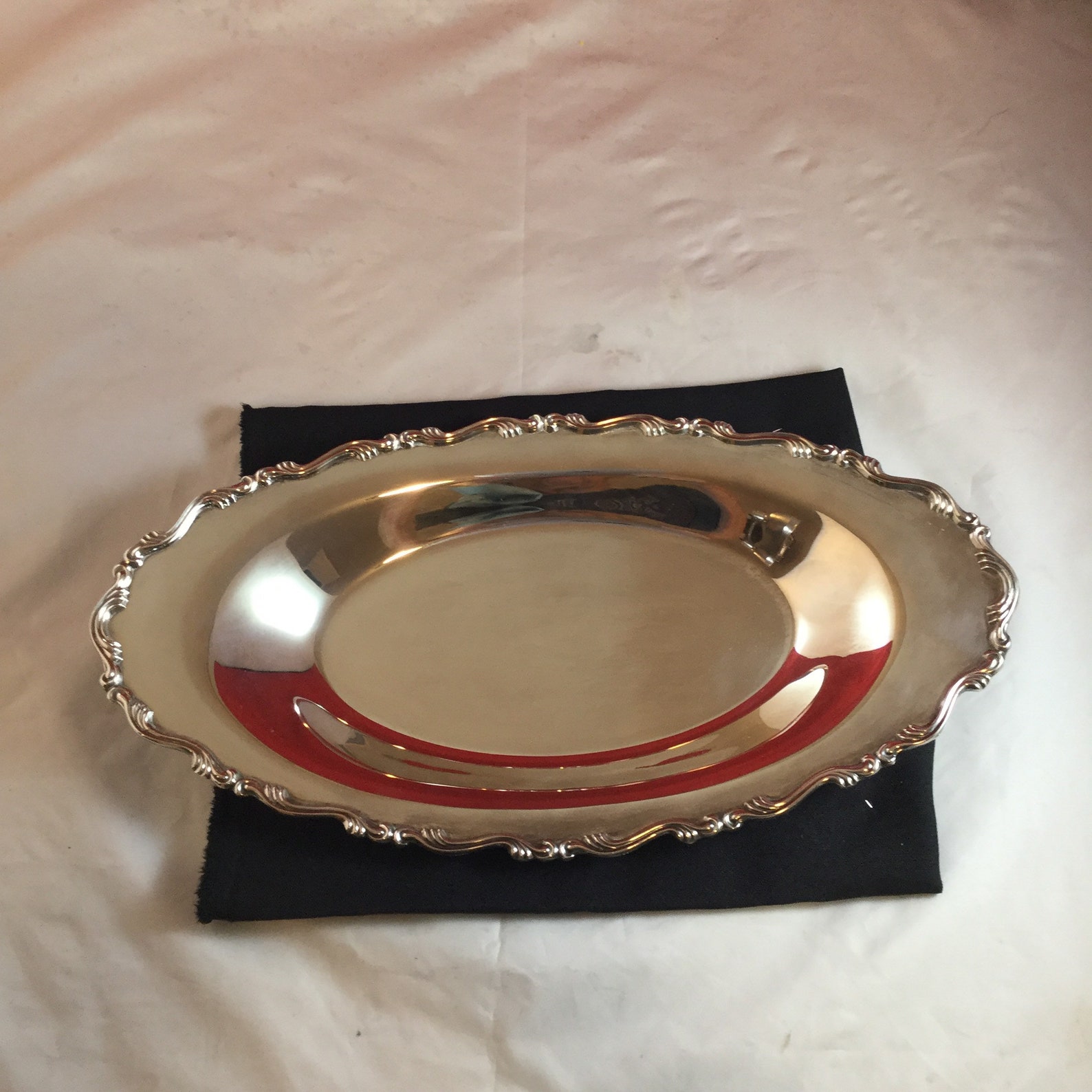 Vintage Silver Bread Tray Vintage Silverplate Bread Tray Etsy