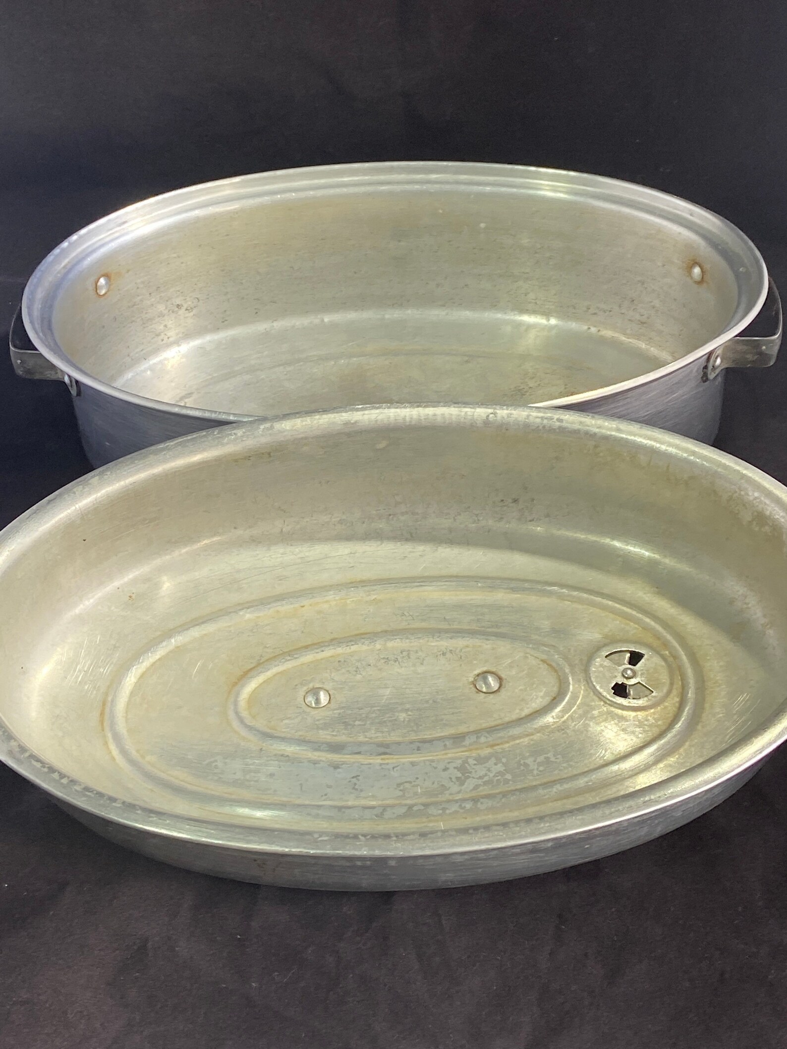 Vintage Aluminum Roaster Comet Aluminum 1950s Cooker Etsy