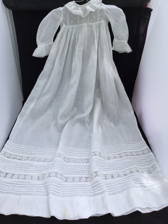 antique christening dress