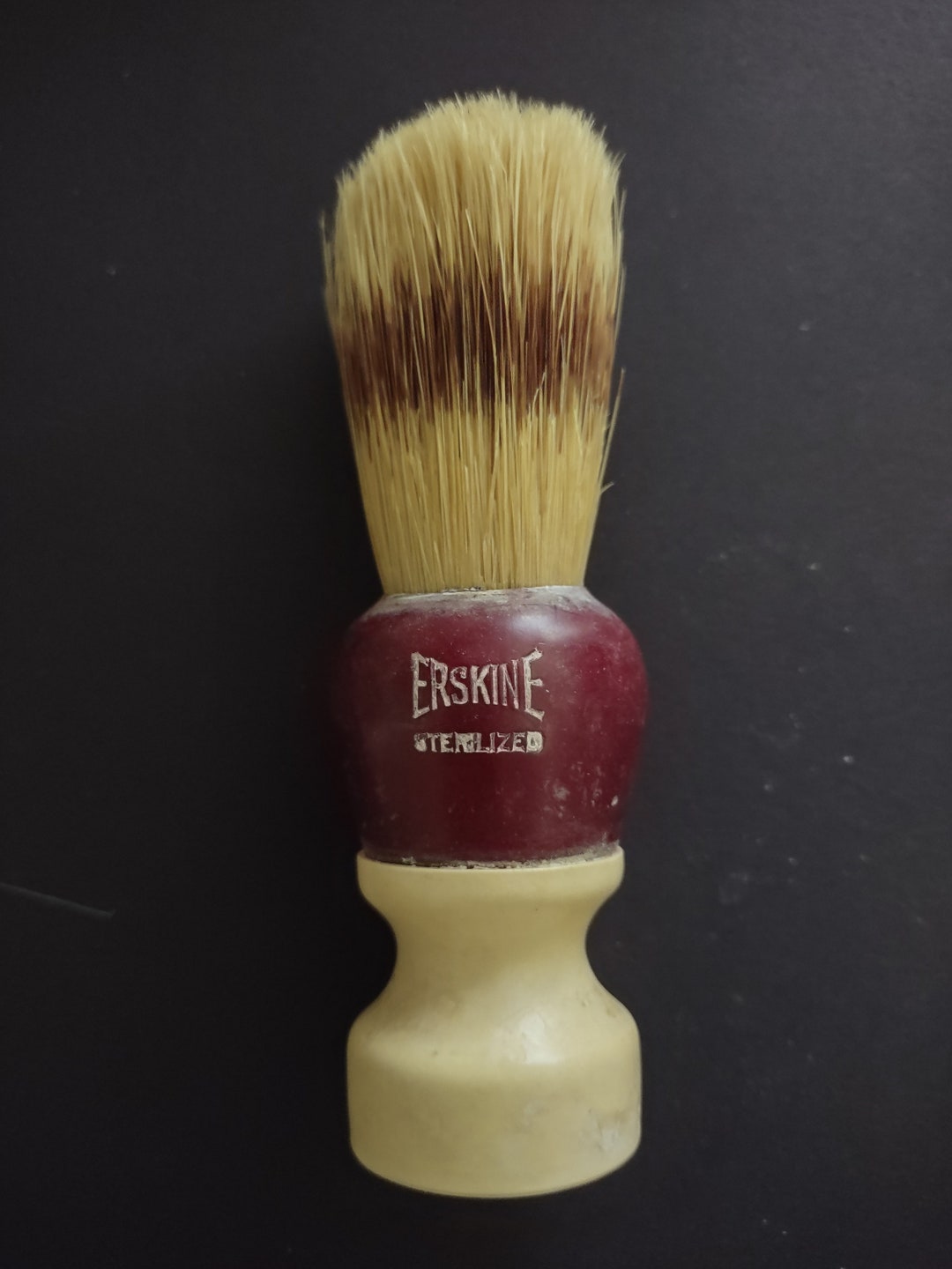 Vintage Erskine Barber Shaving Brush Etsy
