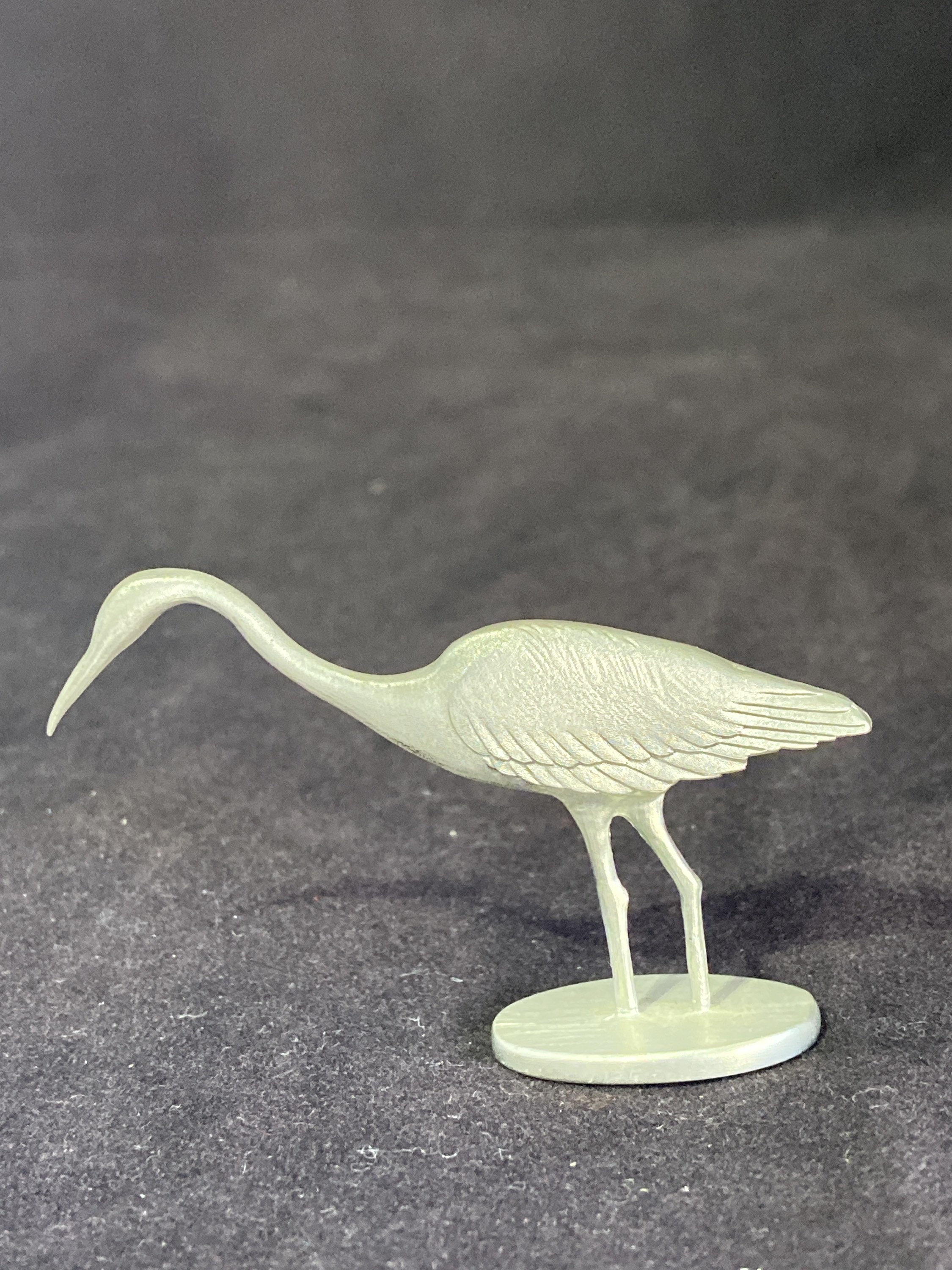 Vintage Amos Pewter Bird Figurines Etsy