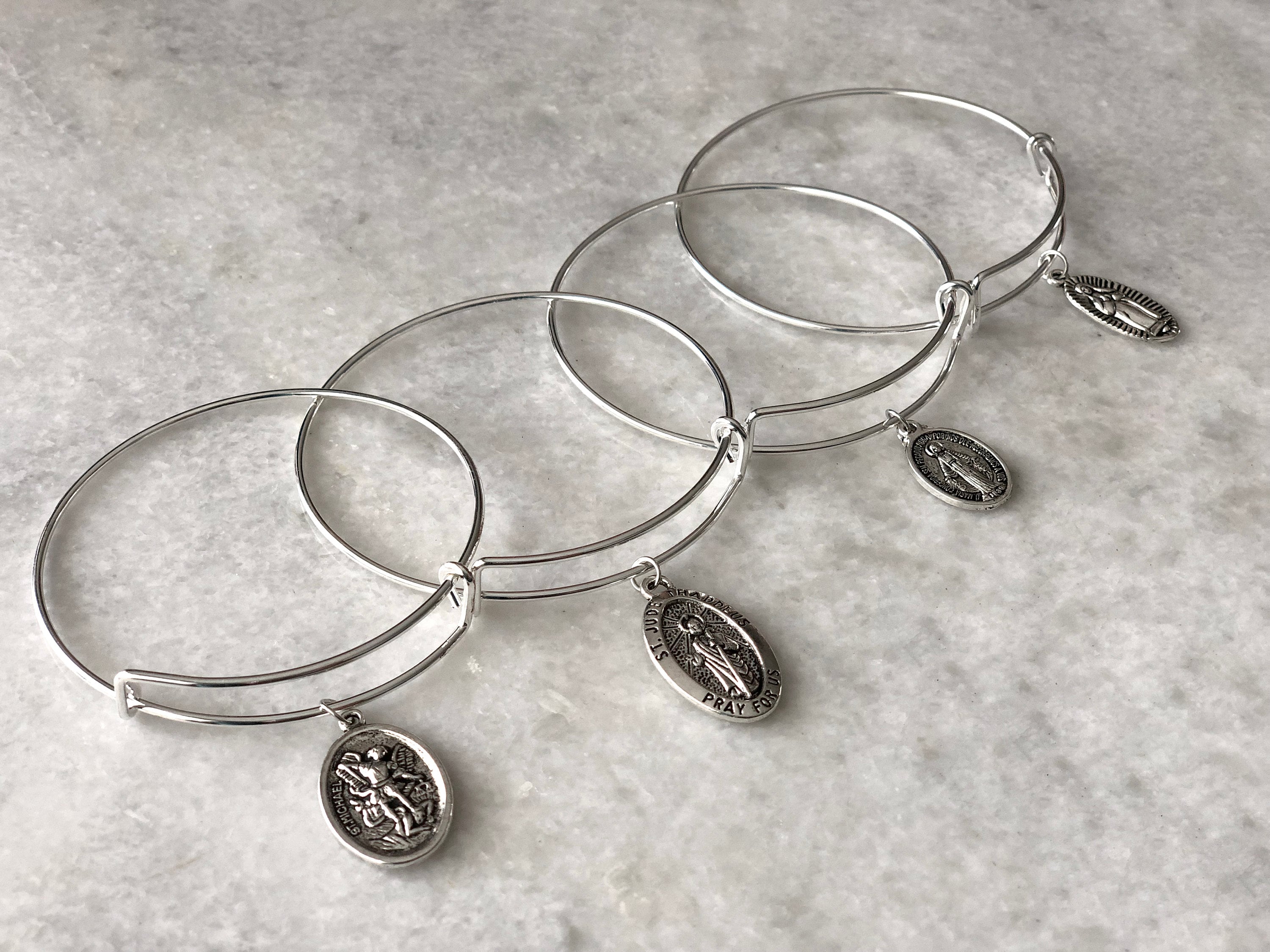 Alex and ani st michael bracelet best sale