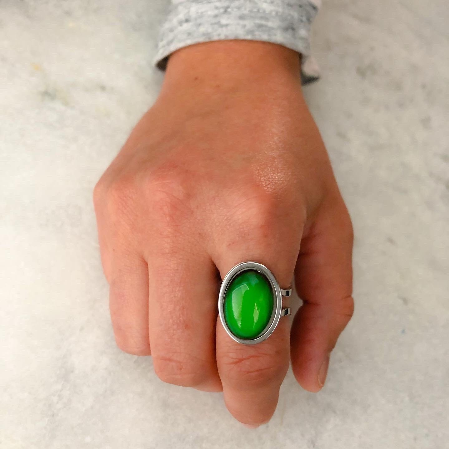 Mood Ring Mood Bracelet Color Changing Jewelry Gift for Her Etsy