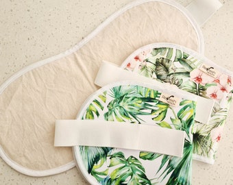 Organic Cotton Flannel Castor Oil Wrap: Belly, Neck, Breast