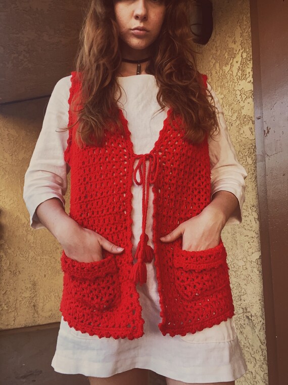 Strawberry Letter Vest