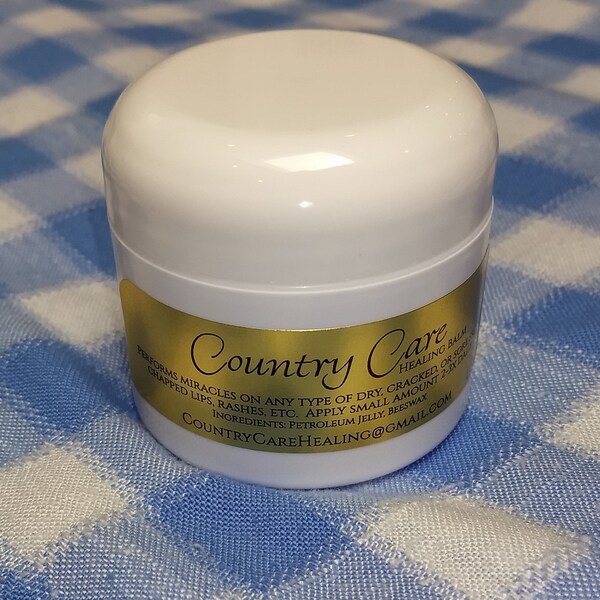 Country Care Healing Balm (4 oz) Lotion, Skin Cream