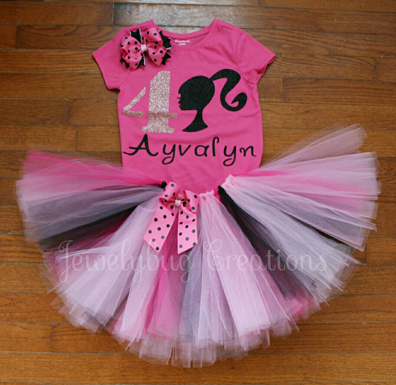 Birthday Girl Barbie Outfit/ Barbie Birthday Outfit/ Barbie | Etsy