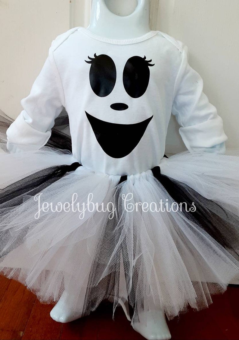 Simple Ghost Halloween Costume. Ghost Tutu Costume. Ghost Etsy