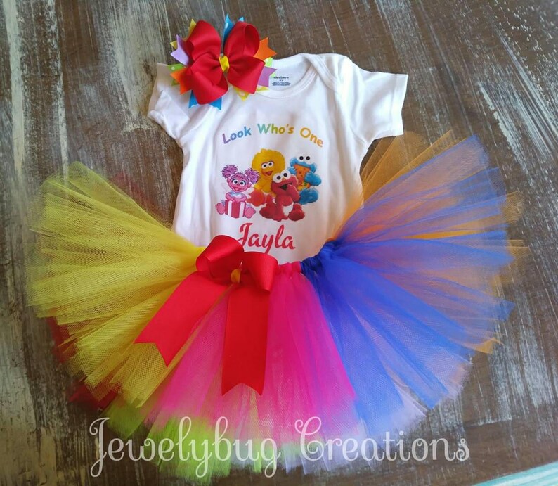 elmo tutu birthday outfit